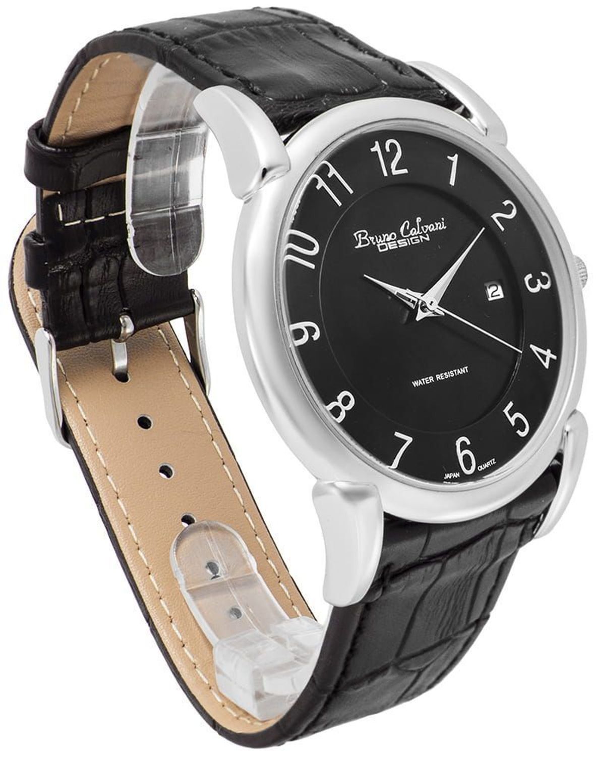 Zegarek męski Bruno Calvani BC2585 na czarnym pasku jpg.jpg